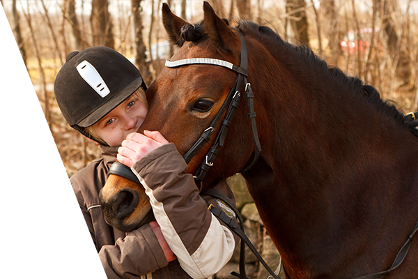 Decouverte de l'équitation à poney ou à cheval initiation balade centre equestre de la dame blanche chaponost lyon rhone